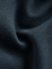 Azul escuro - Waist Calça Linen Denim jeans com elástico - Imagem 9 de 12