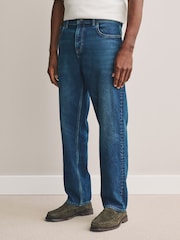 Temno modra - Signature Soft Touch denim kavbojke - Slika 1 iz 10
