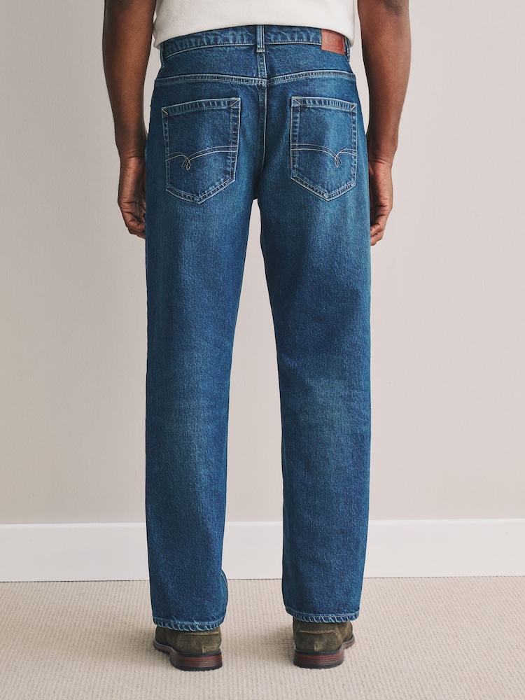 Temno modra - Signature Soft Touch denim kavbojke - Slika 2 iz 10