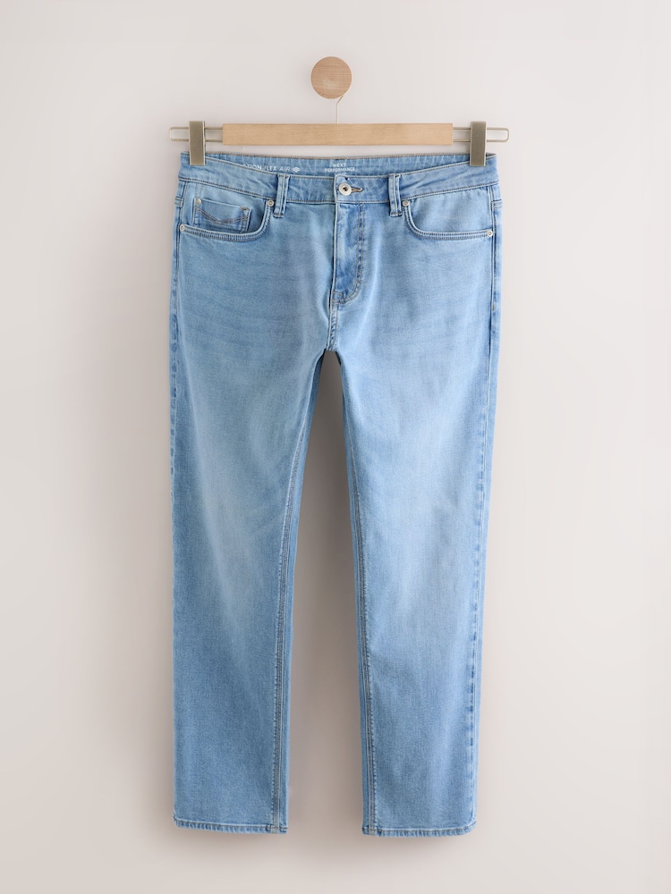 Blue Light Slim Fit Lightweight Motion Flex Denim Jeans - Image 8 of 12