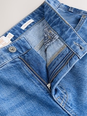 כחול  - גזרה ישרה - Signature Lightweight Cotton Linen Jeans - Image 9 of 12