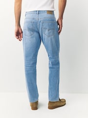 Light Blue Slim Fit Lightweight Stretch Denim Jeans - Image 2 of 10