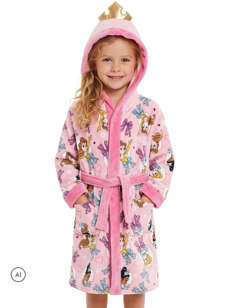 Character Disney Princess Dressing Gown Belle, Cinderella and Tiana - 11的图像2｝