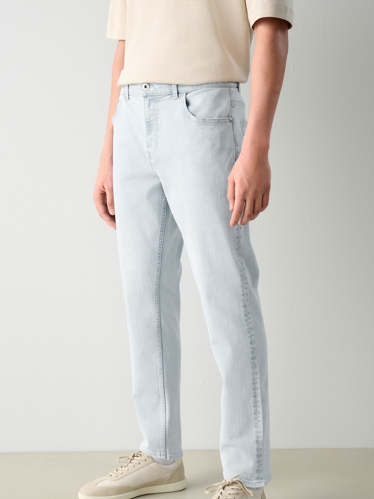 Blue Pale Single Slim Fit Classic Stretch Jeans - Image 1 of 12 Blue Pale Single Slim Fit Classic Stretch Jeans - Image 1 of 12