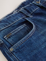 modra Dark Indigo - Raven kroj - Vintage Wash denim kavbojke - Slika 11 iz 12