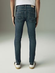 Blue Tint Vintage Skinny Fit Comfort Stretch Jeans - Image 3 of 12