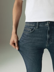 Blue Tint Vintage Skinny Fit Comfort Stretch Jeans - Image 6 of 12
