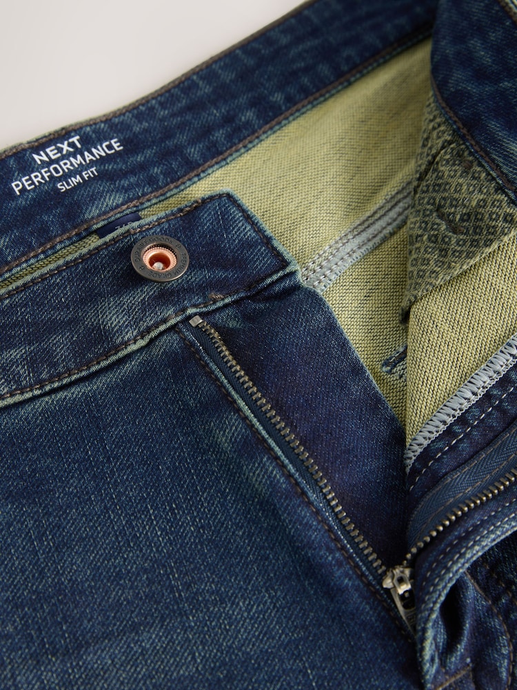 Bleu Tint Vintage - Slim Fit (Slim Fit) - Jeans stretch de confort - Image 10 of 12
