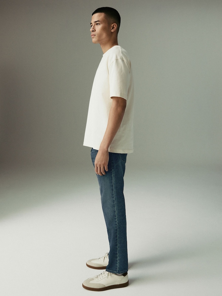 Bleu Tint Vintage - Slim Fit (Slim Fit) - Jeans stretch de confort - Image 4 of 12