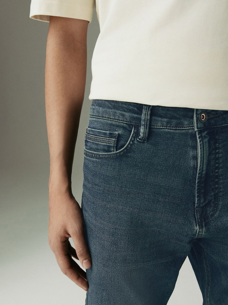 Bleu Tint Vintage - Slim Fit (Slim Fit) - Jeans stretch de confort - Image 5 of 12