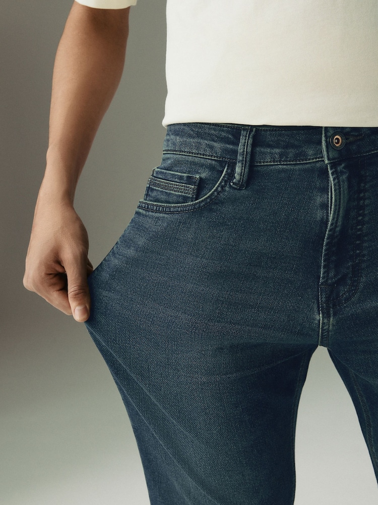 Bleu Tint Vintage - Slim Fit (Slim Fit) - Jeans stretch de confort - Image 6 of 12