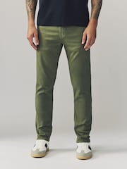Sage Dark Slim Fit Comfort Stretch Jeans - Image 1 of 9