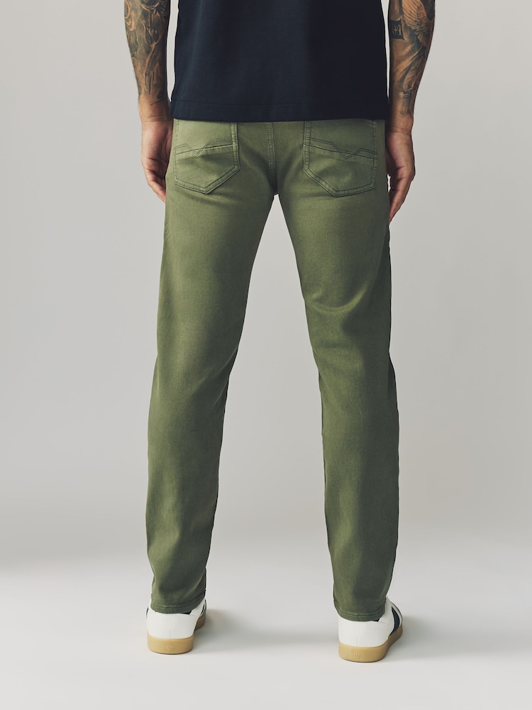 Sage Dark Slim Fit Comfort Stretch Jeans - Image 2 of 9