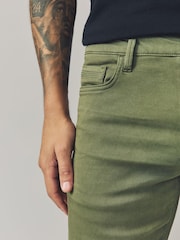 Sage Dark Slim Fit Comfort Stretch Jeans - Image 5 of 9