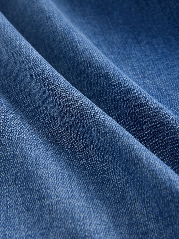Blue Mid Straight Fit Motionflex Jeans - Image 11 of 12