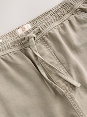 Pedra - Waist Calça Linen Denim jeans com elástico - Imagem 10 de 12