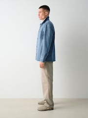 Pedra - Waist Calça Linen Denim jeans com elástico - Imagem 3 de 12