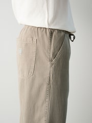 Pedra - Waist Calça Linen Denim jeans com elástico - Imagem 5 de 12