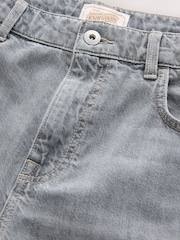 Grey Light Straight Fit Signature Lightweight Cotton Linen Jeans - Image 14 of 17