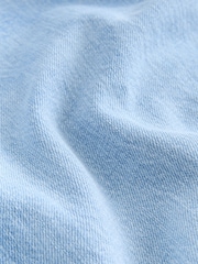 Light Blue Straight Fit Signature Lightweight Cotton Linen Jeans - Image 8 of 11