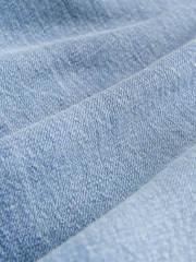 Blue Relaxed Fit Signature Lightweight Cotton Linen Jeans - Image 2 of 5
