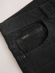 Black Slim Fit Lightweight Stretch Denim Jeans - Image 9 of 11
