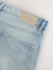 Blue Light Vintage Straight Fit Vintage Wash Denim Jeans - Image 10 of 11