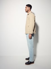 Blue Light Vintage Straight Fit Vintage Wash Denim Jeans - Image 3 of 11