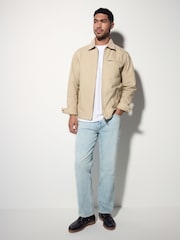 Blue Light Vintage Straight Fit Vintage Wash Denim Jeans - Image 4 of 11