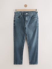 Blue Dark Steel - Слім Фіт - Vintage Wash джинси джинси - Image 1 of 5