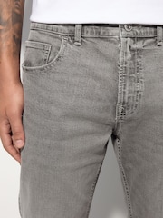 Grey Mid Single Slim Fit Classic Stretch Jeans - Image 3 of 10