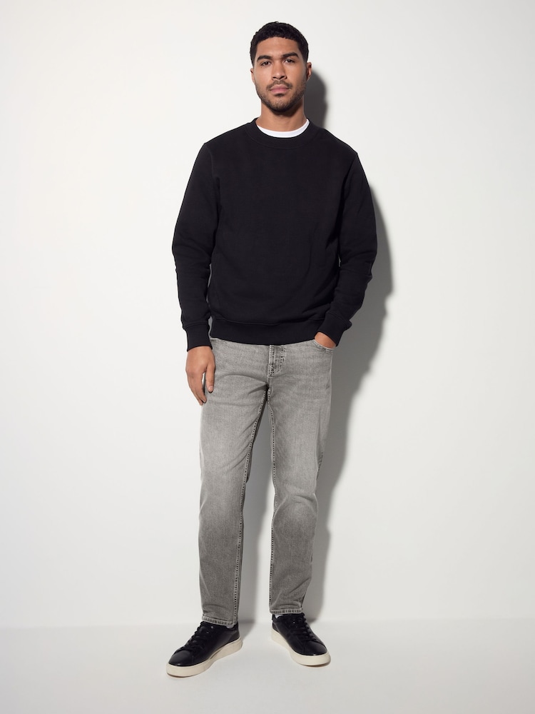 Mediumgrijs - Enkele - Slim fit klassieke stretchy jeans - Image 4 of 10