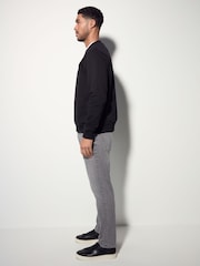 Grey Mid Single Slim Fit Classic Stretch Jeans - Image 5 of 10