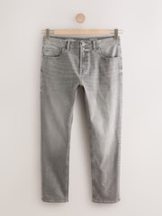 Grey Mid Single Slim Fit Classic Stretch Jeans - Image 6 of 10