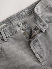 Grey Mid Single Slim Fit Classic Stretch Jeans - Image 7 of 10