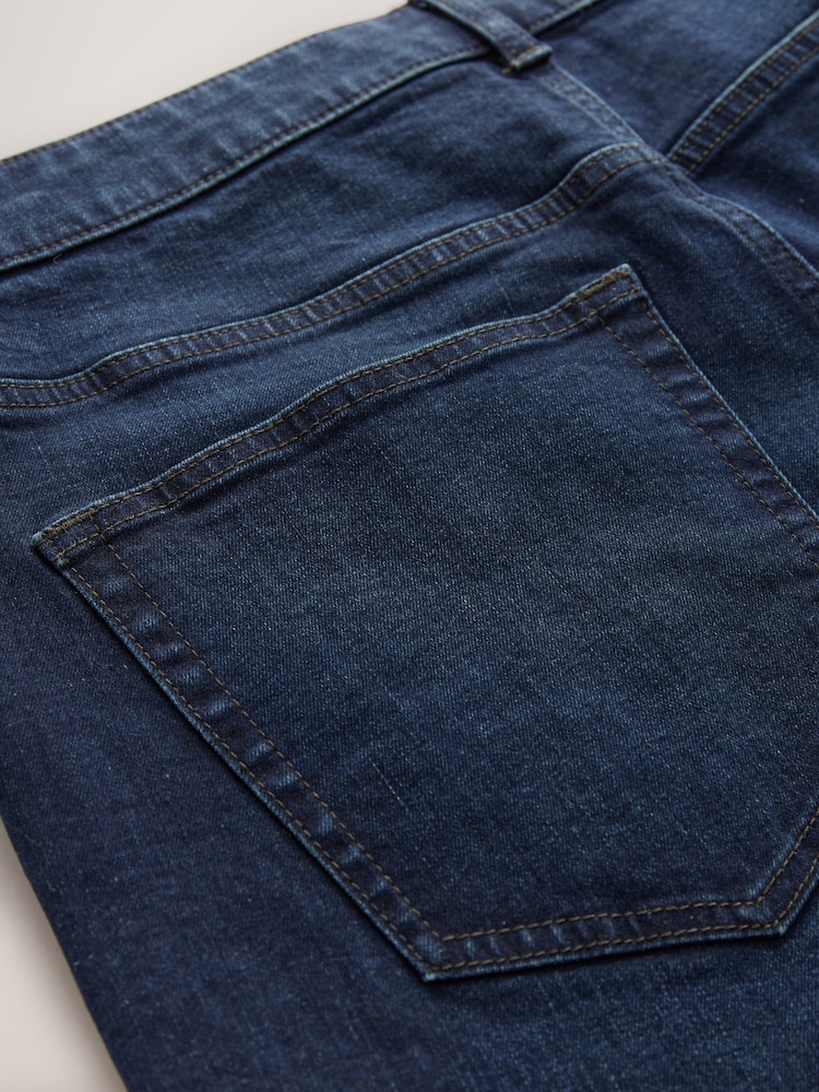 Bleu Deep Rinse - Lit 1 place - Coupe ajustée Jean classique extensibles - Image 11 of 11