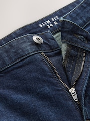 Bleu Deep Rinse - Lit 1 place - Coupe ajustée Jean classique extensibles - Image 9 de 11
