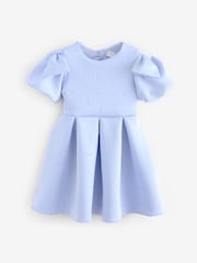 Baker by Ted Baker Bow Sleeve Embossed Scuba Dress - Image 7 of 11