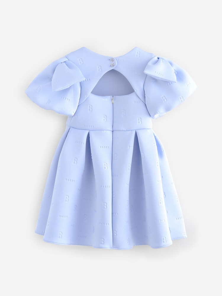 Baker by Ted Baker Bow Sleeve Embossed Scuba Dress - Image 8 of 11