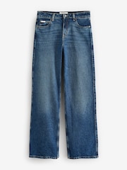 Guess Jeans Blue Wide Leg Denim 100% Cotton Jeans - Image 6 of 6