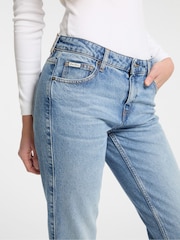 Albastru - Guess Jeans Bootcut Denim 100% Blugi din bumbac - Image 2 of 4