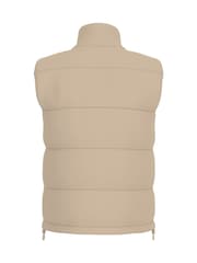 Guess Jeans Beige Puffer Gilet - Image 2 of 2