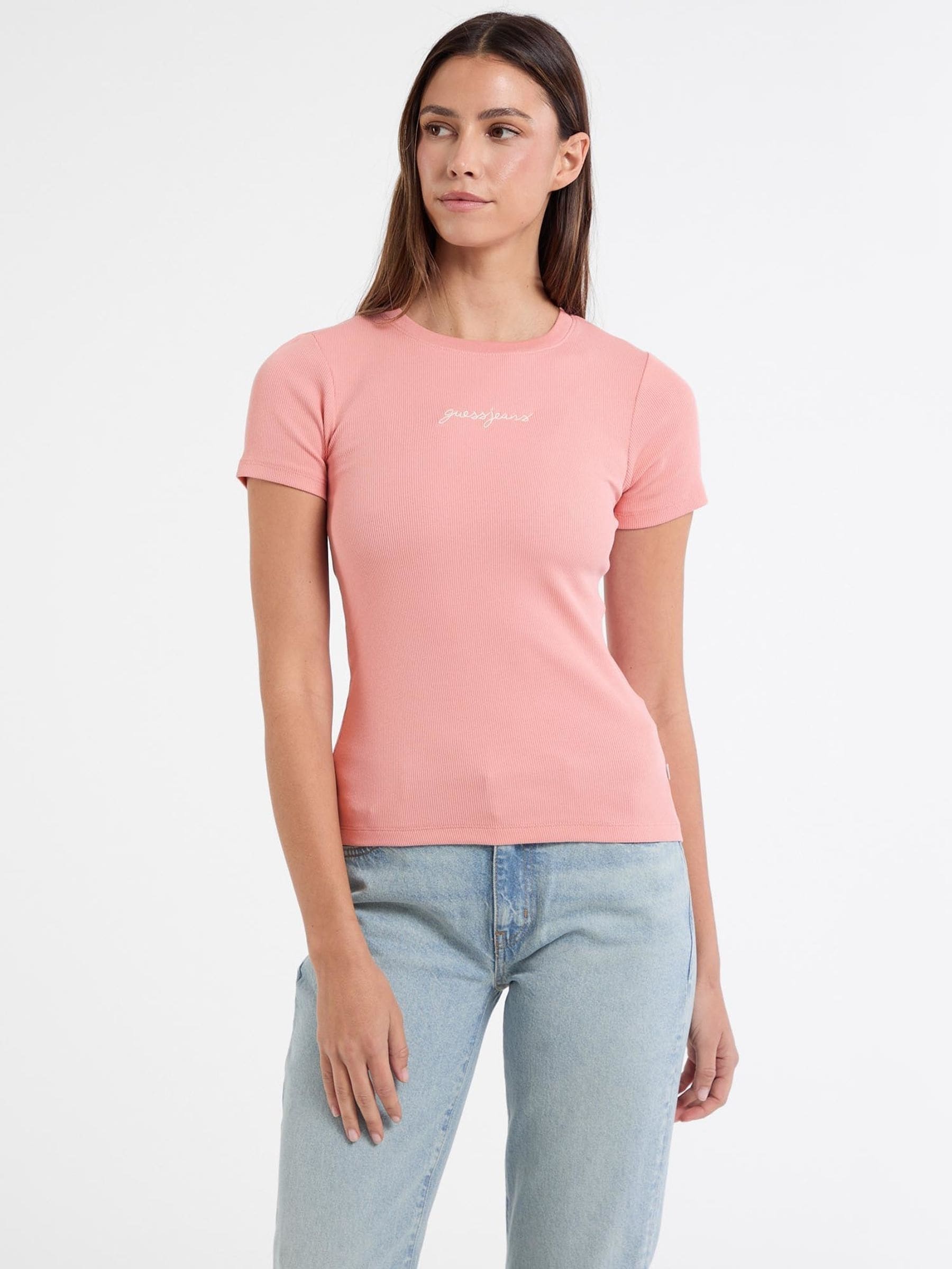 新品 AM1366 Lindsay logo tops pink Repeat Logo Tee | Shirts | Tommy Hilfiger