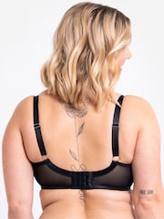 Curvy Kate Lace Daze Padded T-Shirt Balcony Black Bra - Image 3 of 7