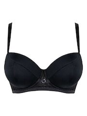 Curvy Kate Lace Daze Padded T-Shirt Balcony Black Bra - Image 7 of 7