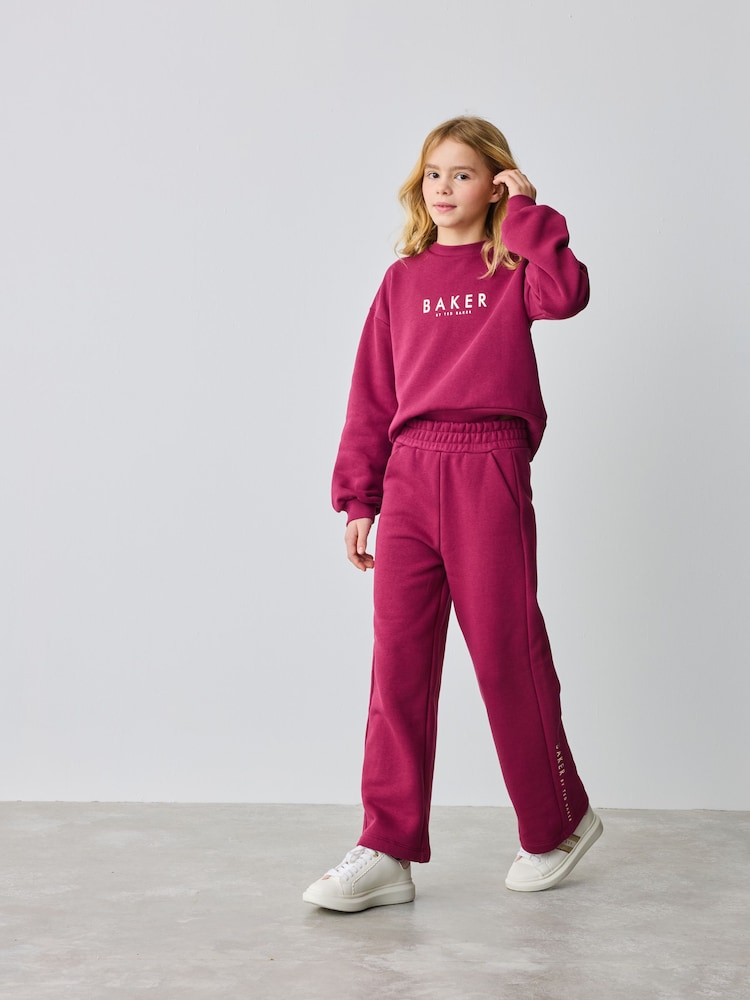Baker by Ted Baker Wide Leg Sweatshirt and Joggers Set - Image 1 of 11 Baker by Ted Baker Wide Leg Sweatshirt and Joggers Set - Image 1 of 11