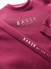 Baker by Ted Baker Wide Leg Sweatshirt and Joggers Set - Image 10 of 11