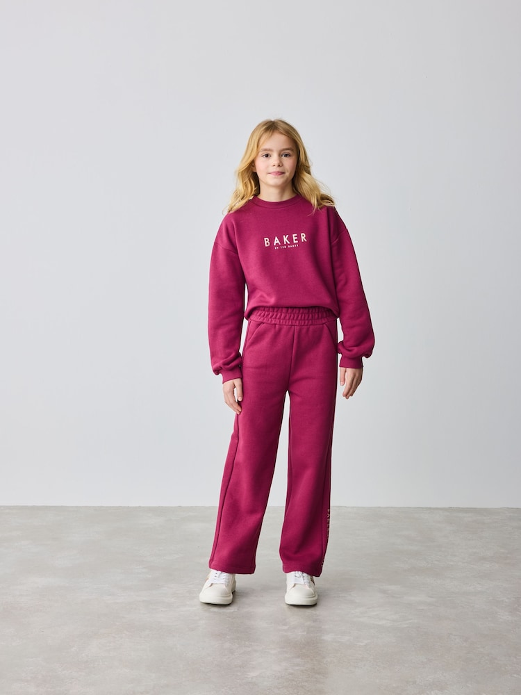 Baker by Ted Baker Wide Leg Sweatshirt and Joggers Set - Image 2 of 11 Baker by Ted Baker Wide Leg Sweatshirt and Joggers Set - Image 2 of 11