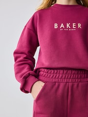 Baker by Ted Baker Wide Leg Sweatshirt and Joggers Set - Image 7 of 11