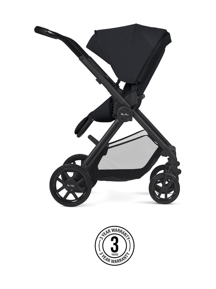 Silver Cross Space Reef 2 Pram and Pushchair Bundle - Image 2 of 5